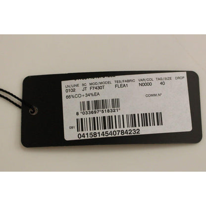 Dolce & Gabbana Beige Sleeveless Cotton Top Tank Blouse