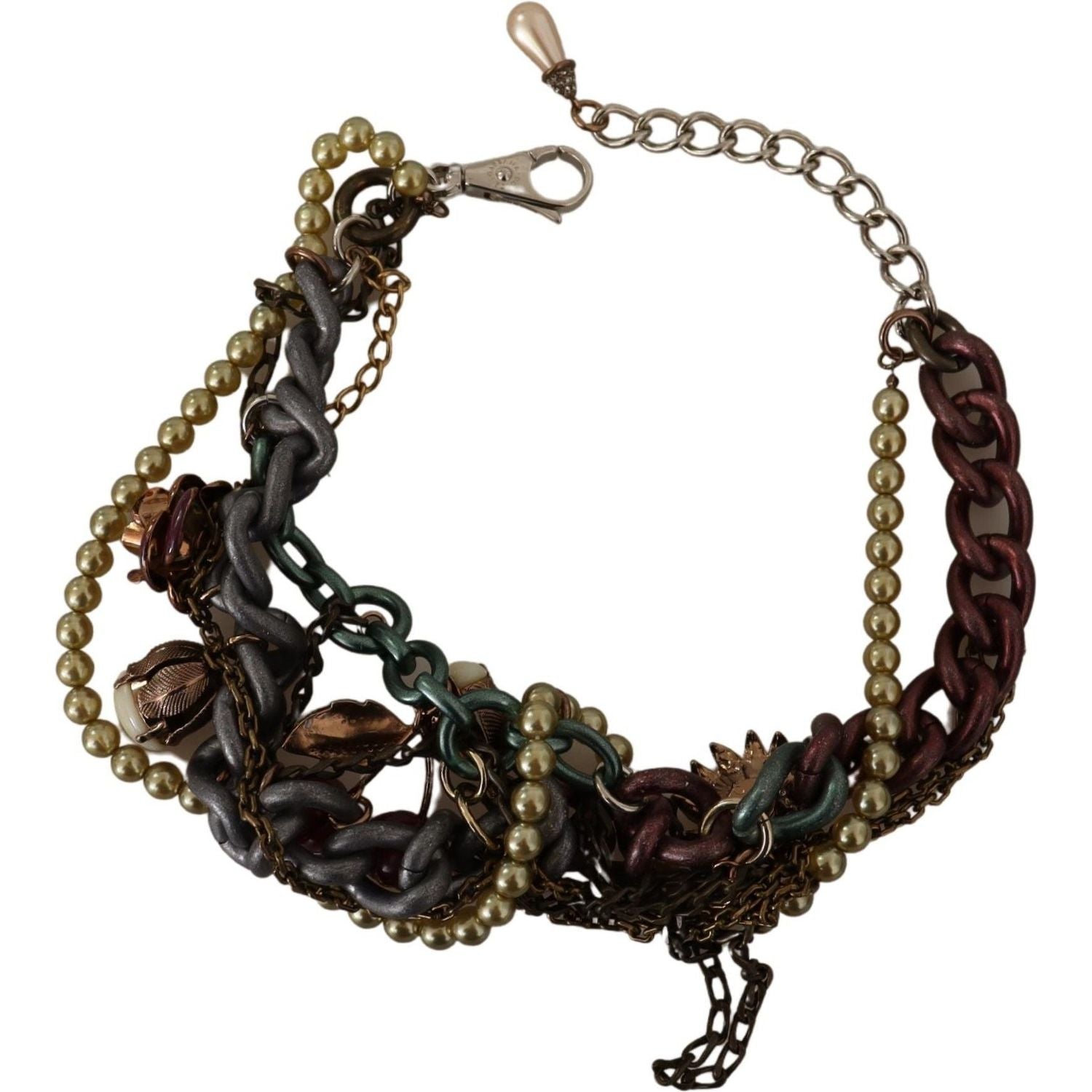 قلادة ذهبية اللون من مجموعة دولتشي آند غابانا سيسيليان إليجانس