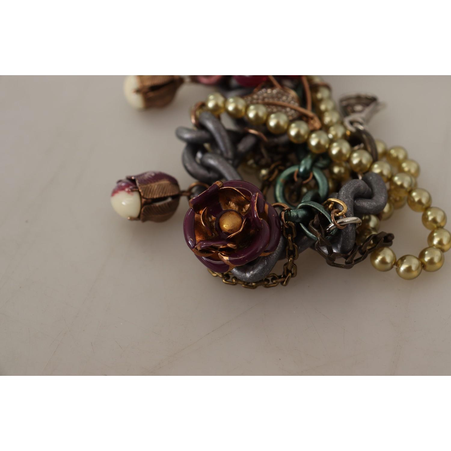 قلادة ذهبية اللون من مجموعة دولتشي آند غابانا سيسيليان إليجانس