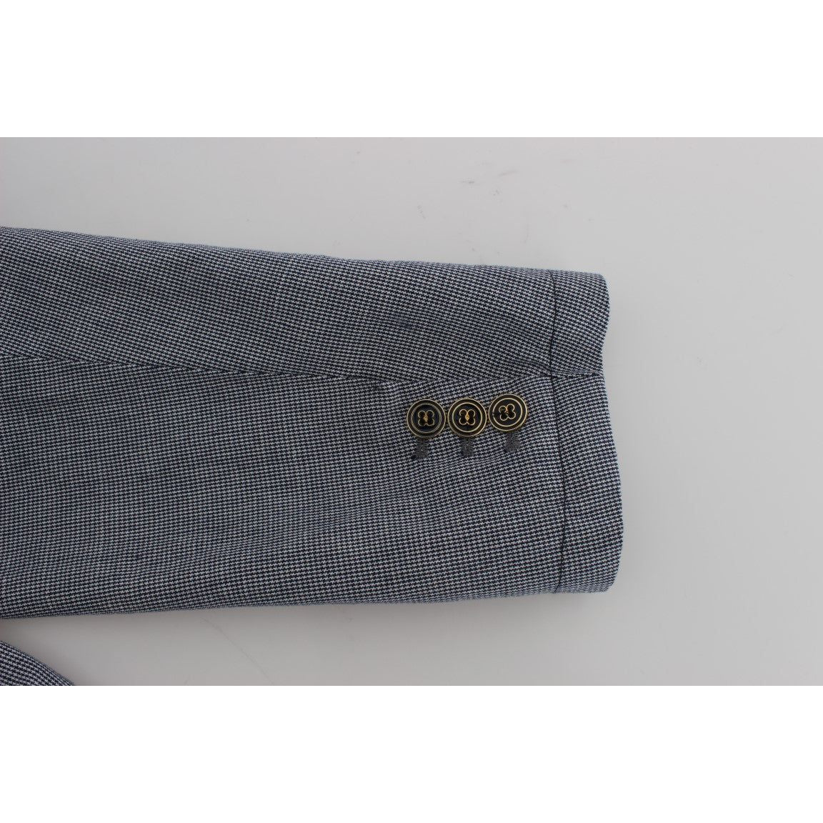 سترة ماستر كوت الأنيقة ذات الصدر المزدوج باللون الأزرق