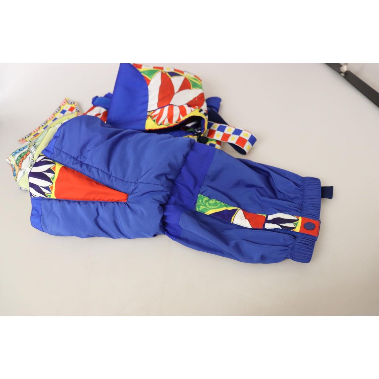 Dolce & Gabbana Multicolor Printed Snow Trouser Pants