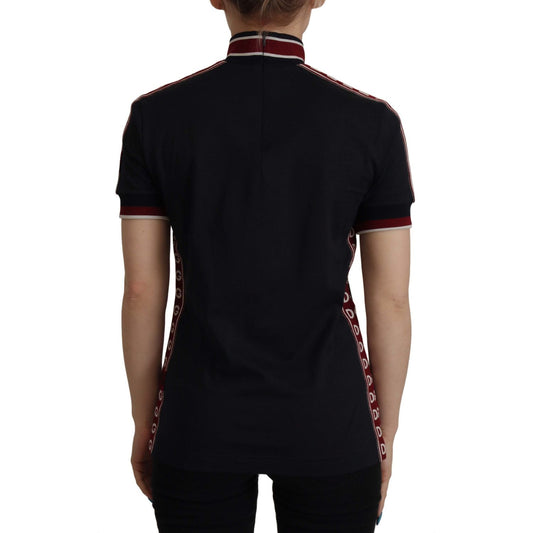 Dolce & Gabbana Black #DGMillennials 100% Cotton T-shirt TSH8045- 40