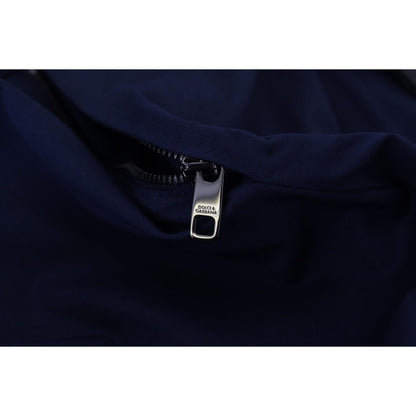 Dolce & Gabbana Blue Chinos Cotton Stretch Casual Shorts Shorts