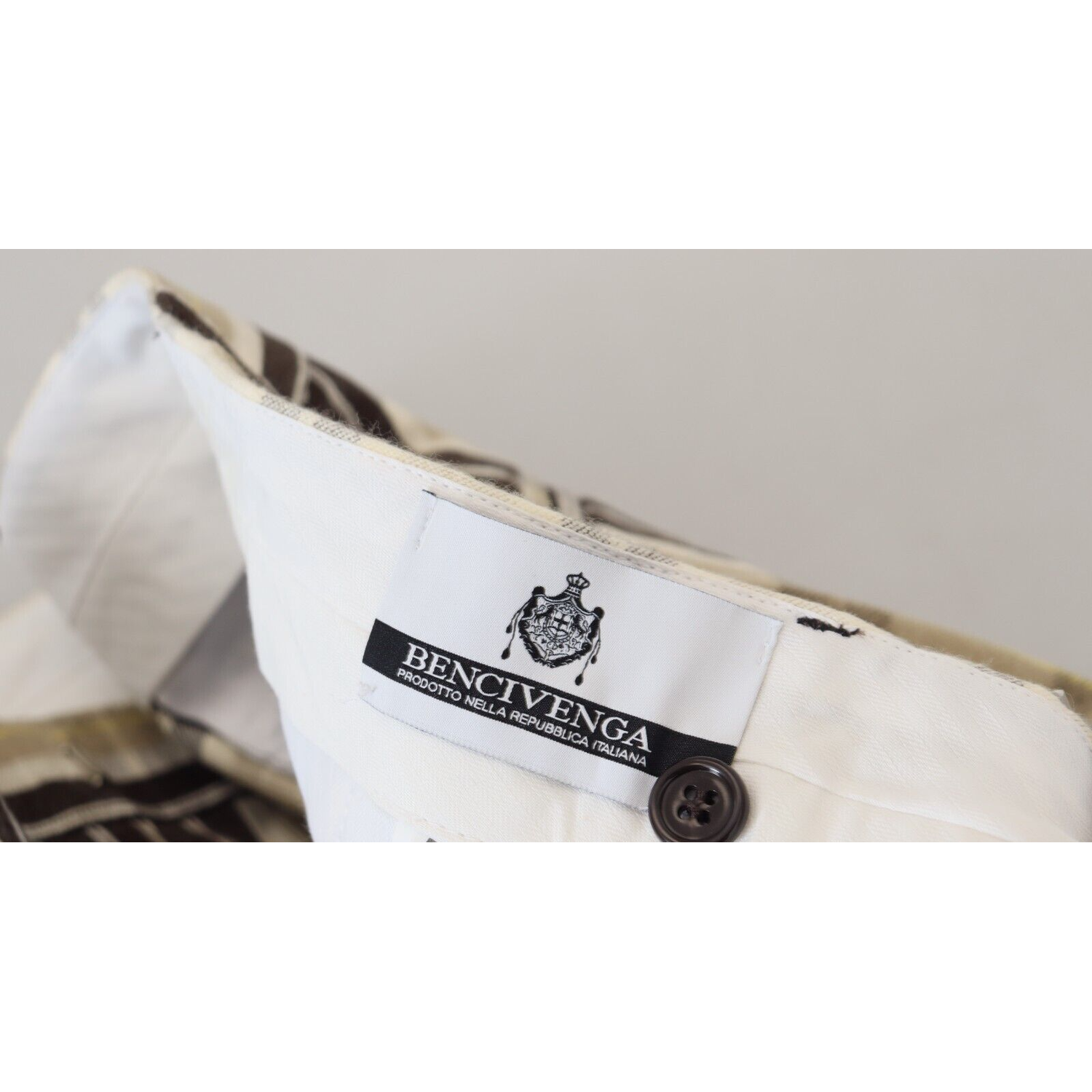 BENCIVENGA بنطال قطني أنيق متعدد الألوان