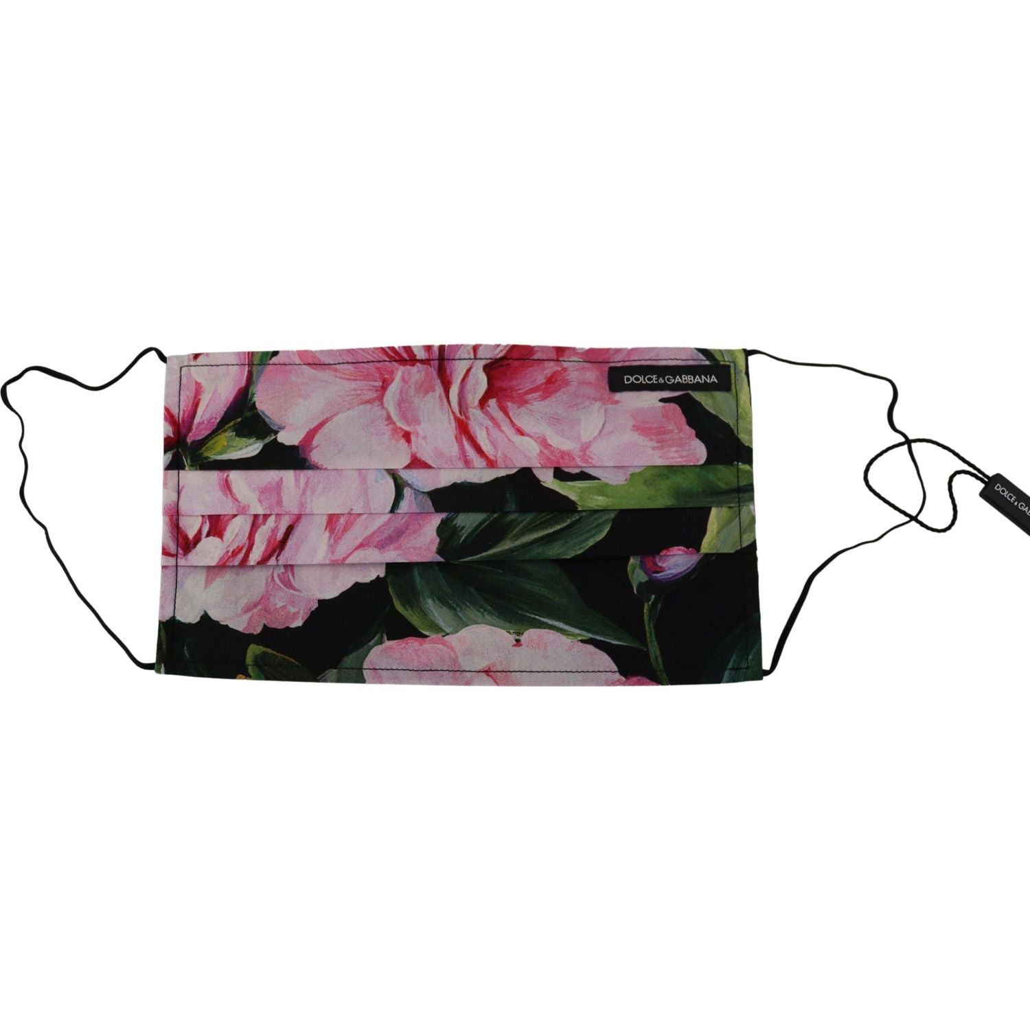 قناع الوجه من القطن بنقشة الأزهار الأنيقة من دولتشي آند غابانا