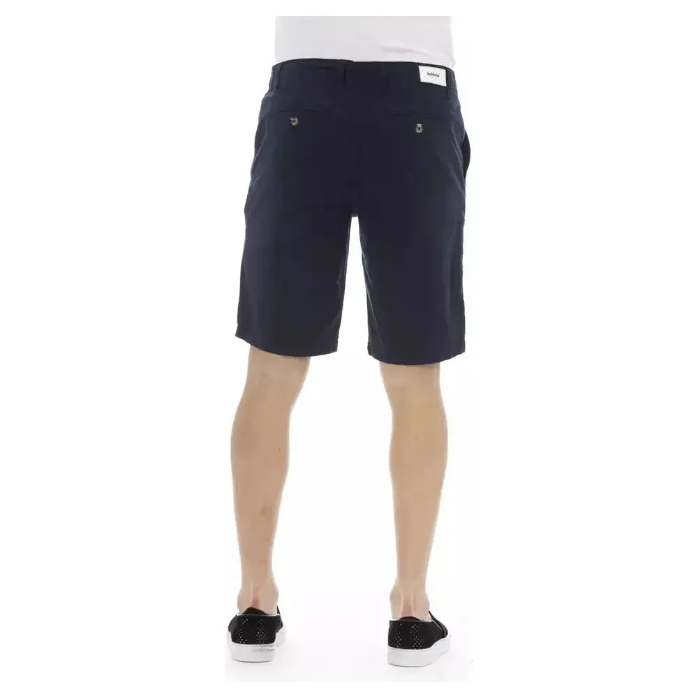 Baldinini Trend Blue Cotton Men's Bermuda Short