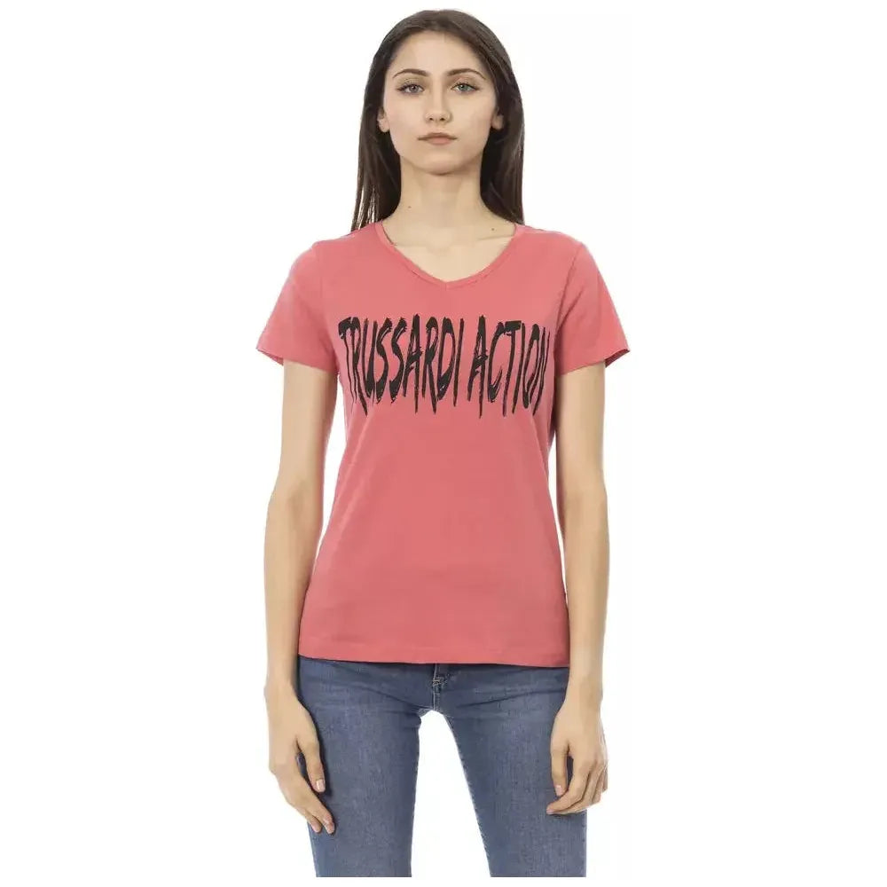 Trussardi Action Multicolor Cotton Women Top TR-23091-S