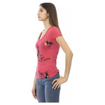 Trussardi Action Multicolor Cotton Women T-Shirt TR-23080-S