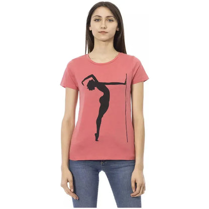 Trussardi Action Multicolor Cotton Women T-Shirt