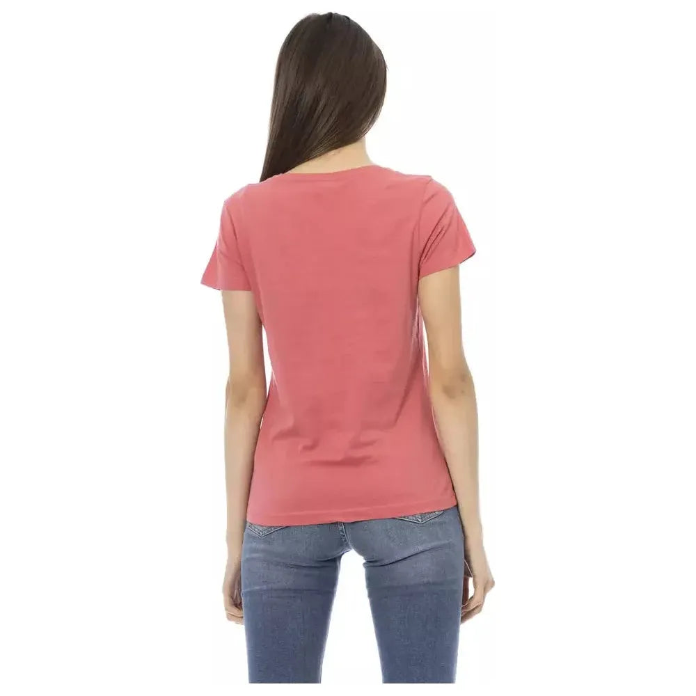 Trussardi Action Multicolor Cotton Women T-Shirt