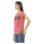Trussardi Action Multicolor Cotton Women T-Shirt TR-22994-XS
