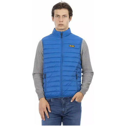 Ciesse Outdoor Blue Polyester Men's Sleeveless Jacket