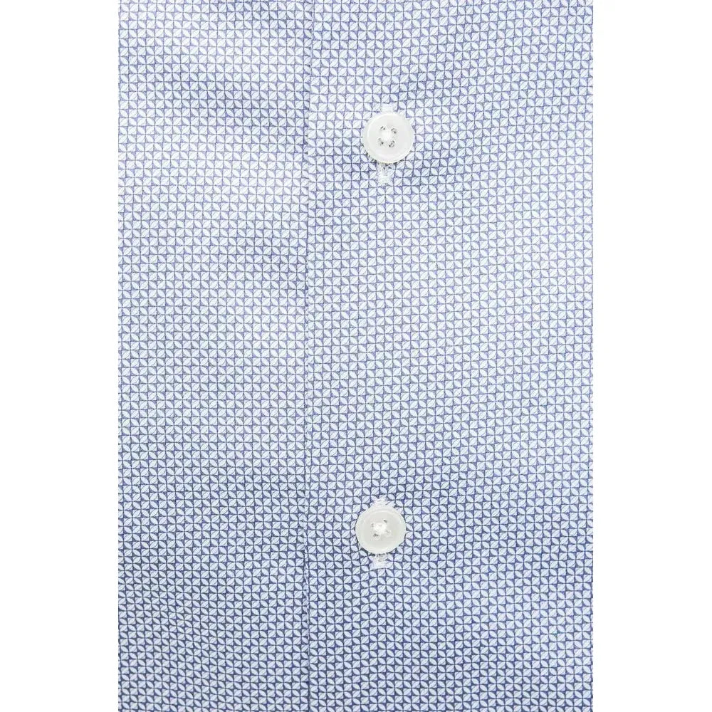 Robert Friedman Light Blue Cotton Shirt