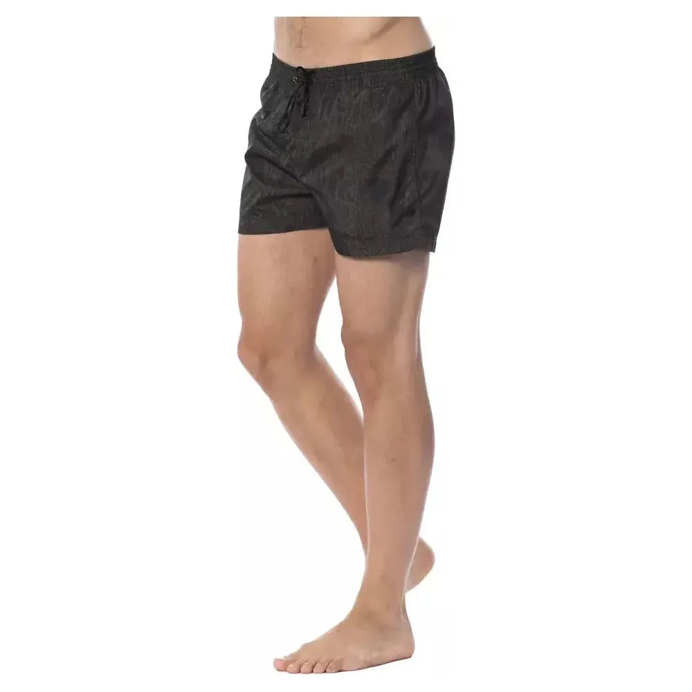 Roberto Cavalli Sport Army Polyester Swimwear