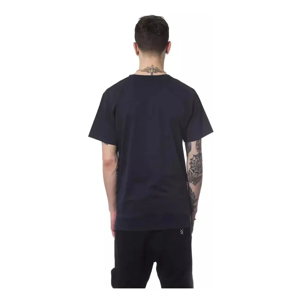 Nicolo Tonetto Blue Cotton Men's T-Shirt