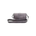 Pompei Donatella Gray Leather Women Crossbody Bag PO-5821
