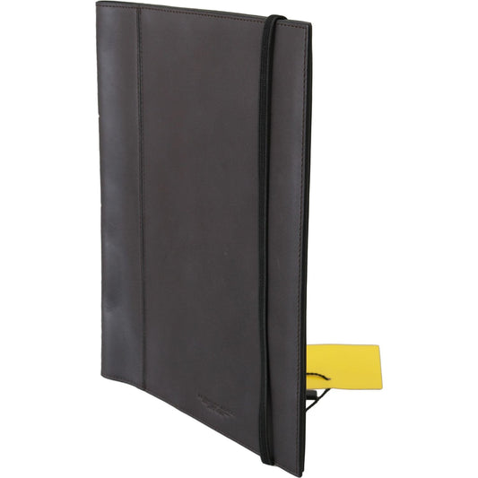 A.G. Spalding & Bros Black Leather Bifold Travel Holder Logo Wallet VAS9177