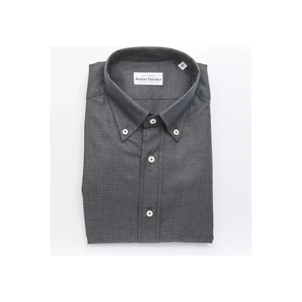 Robert Friedman Green Cotton Shirt