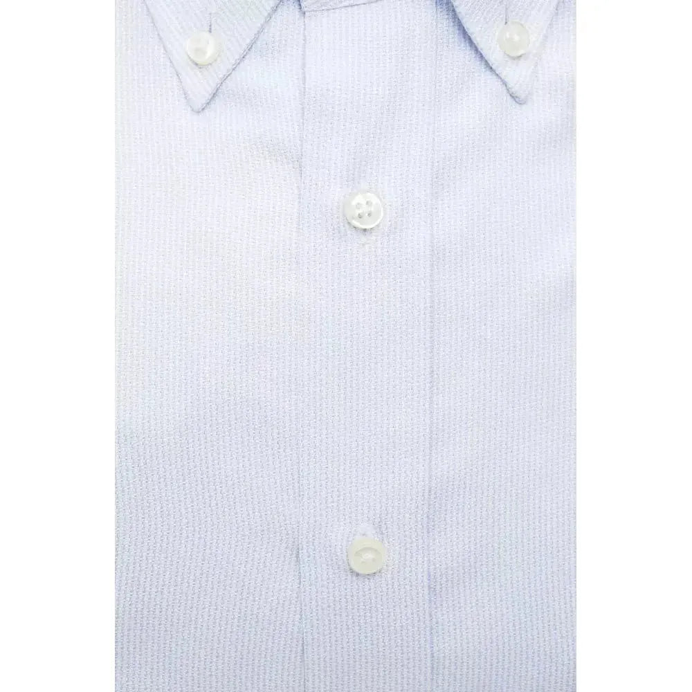 Robert Friedman Light Blue Cotton Shirt