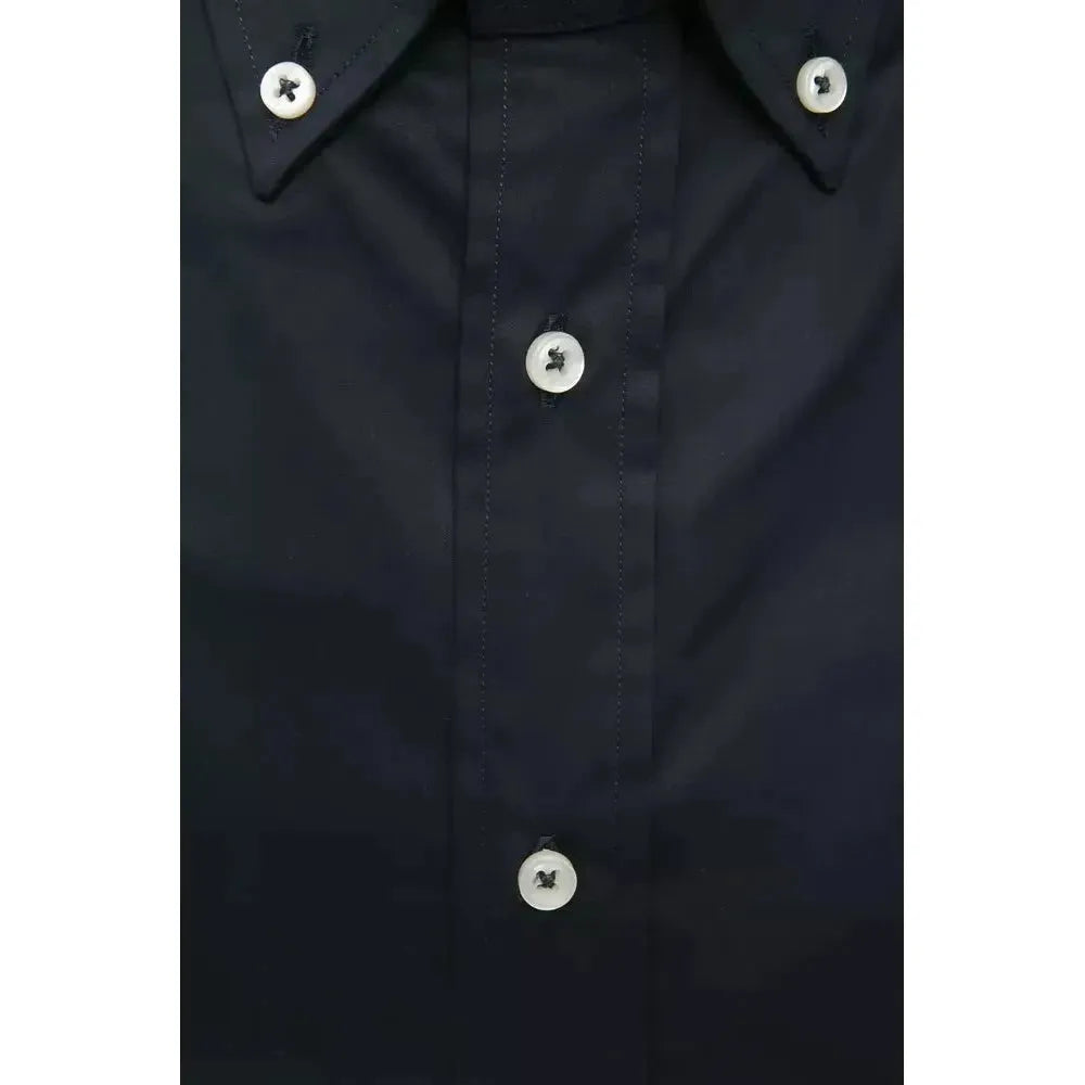 Robert Friedman Black Cotton Shirt