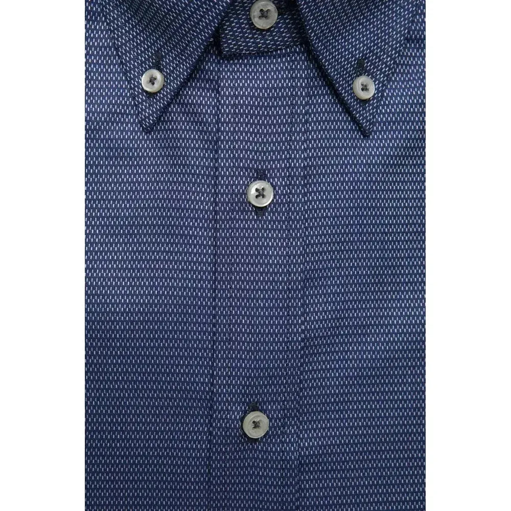 Robert Friedman Blue Cotton Shirt