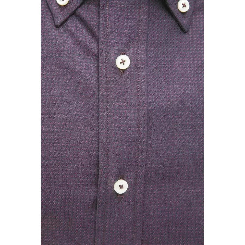 Robert Friedman Black Cotton Shirt