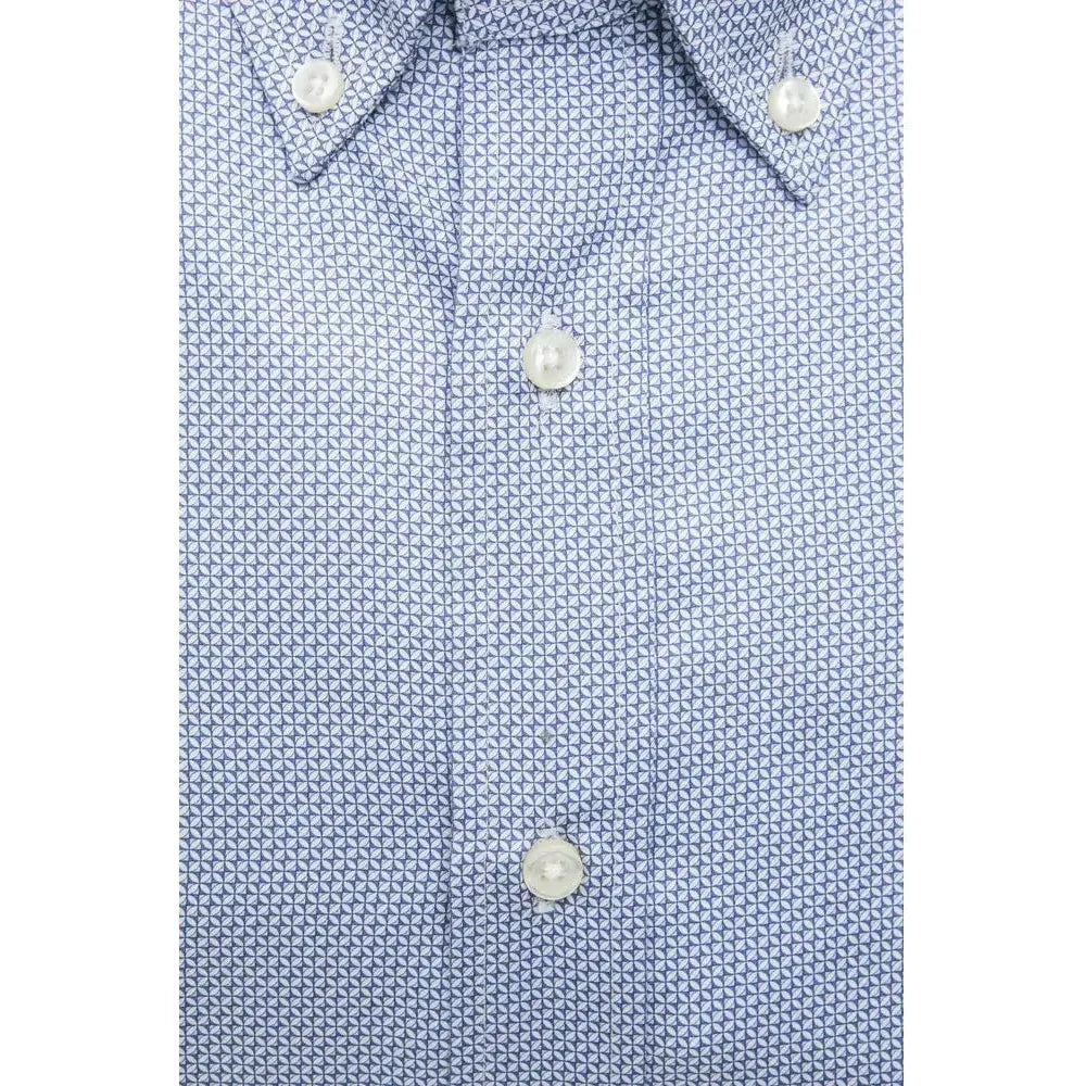 Robert Friedman Light Blue Cotton Shirt