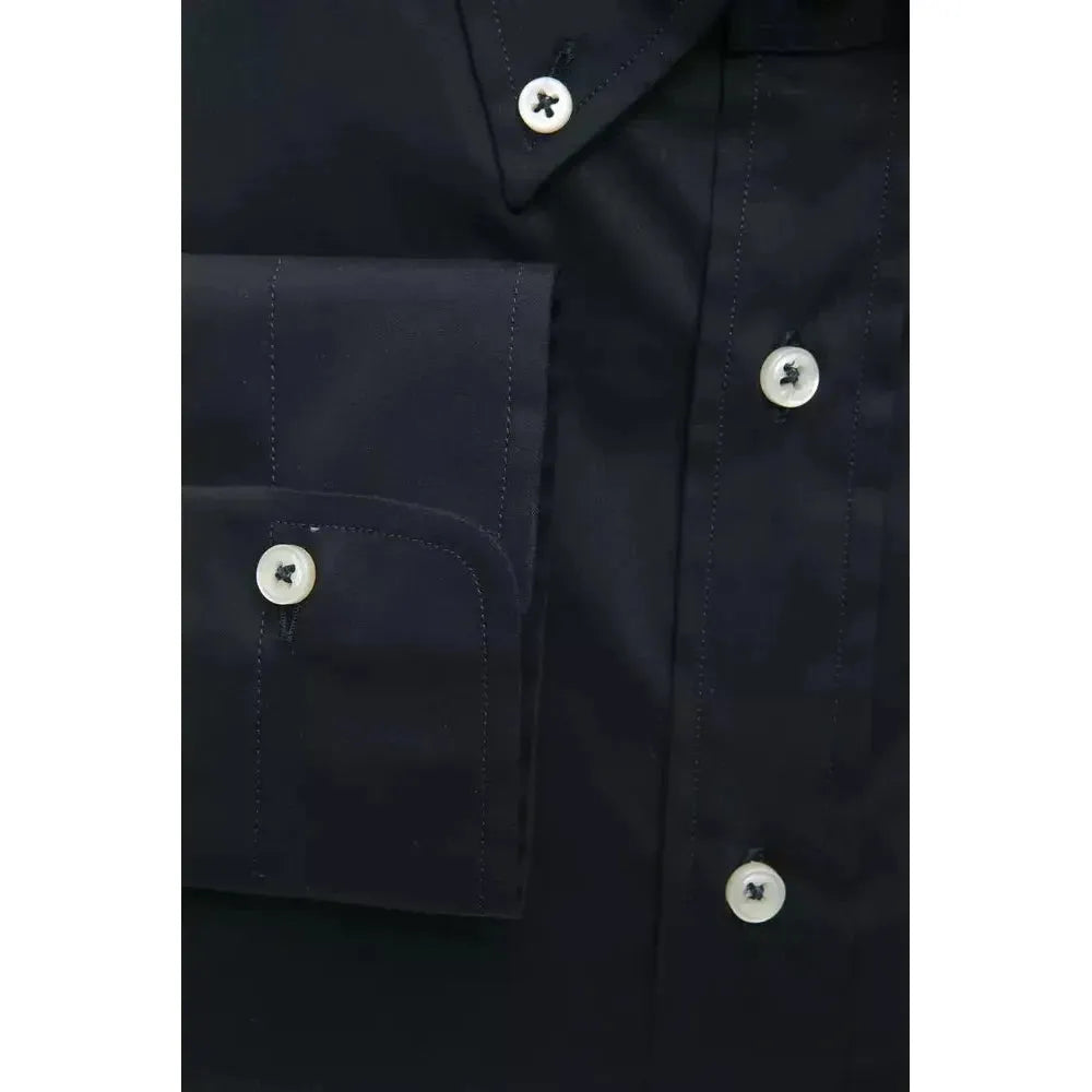 Robert Friedman Black Cotton Shirt