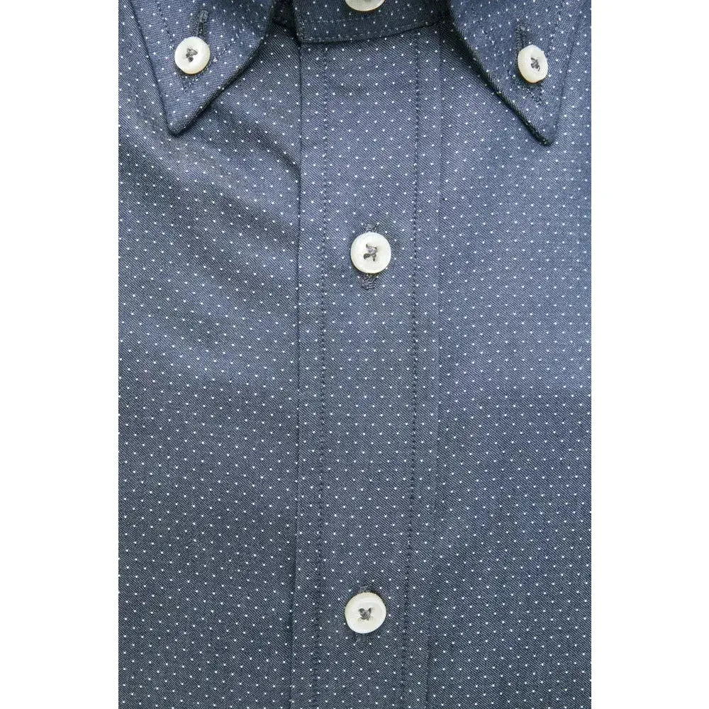 Robert Friedman Blue Cotton Shirt
