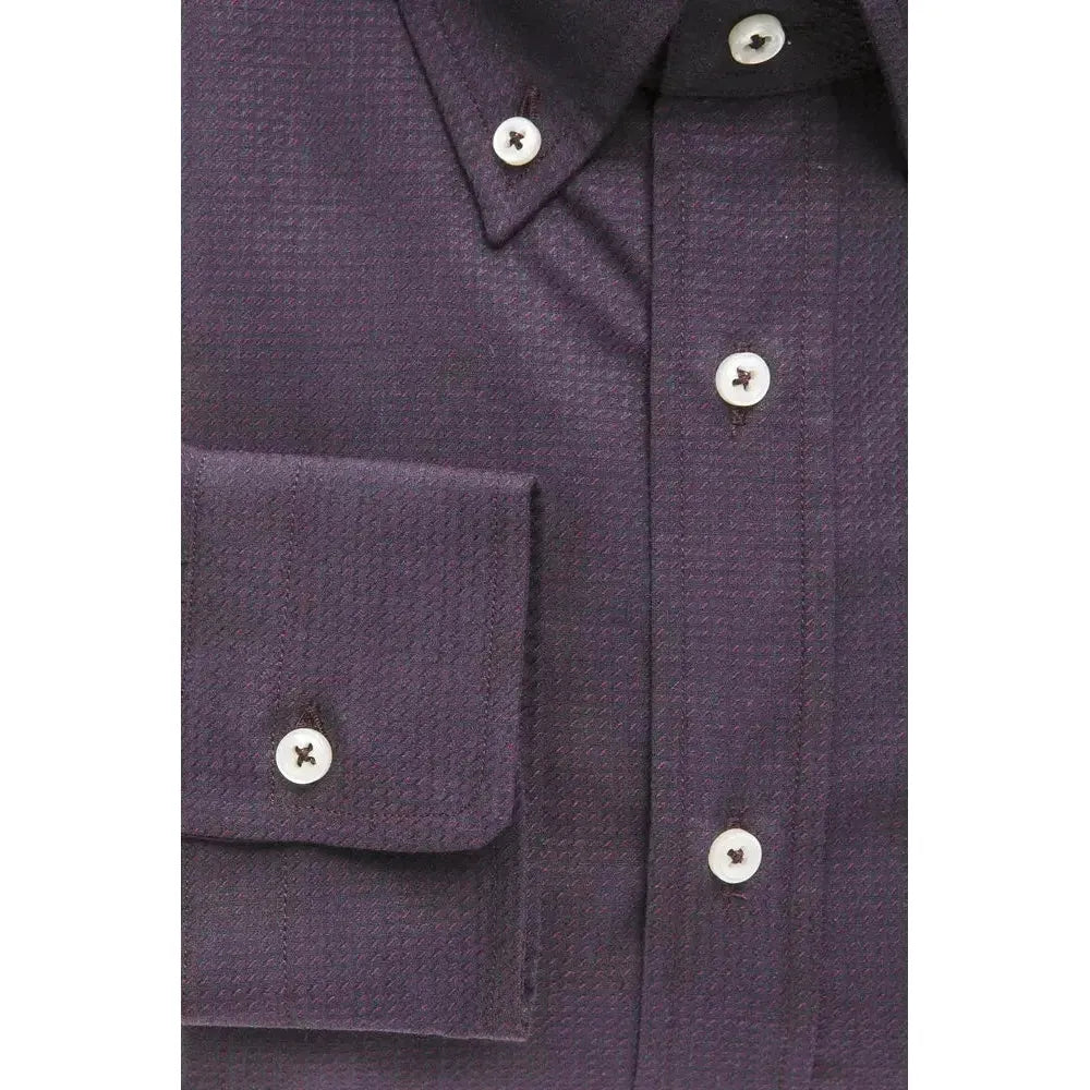 Robert Friedman Black Cotton Shirt