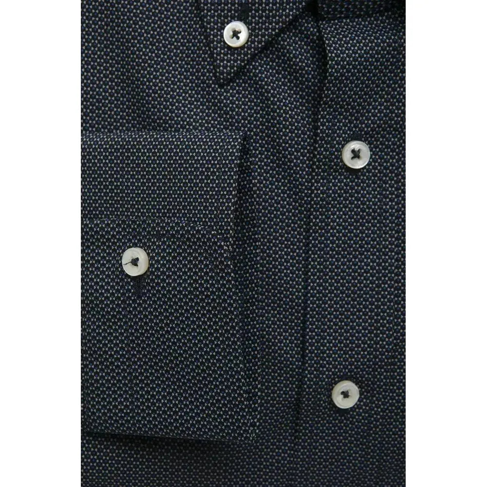 Robert Friedman Black Cotton Shirt