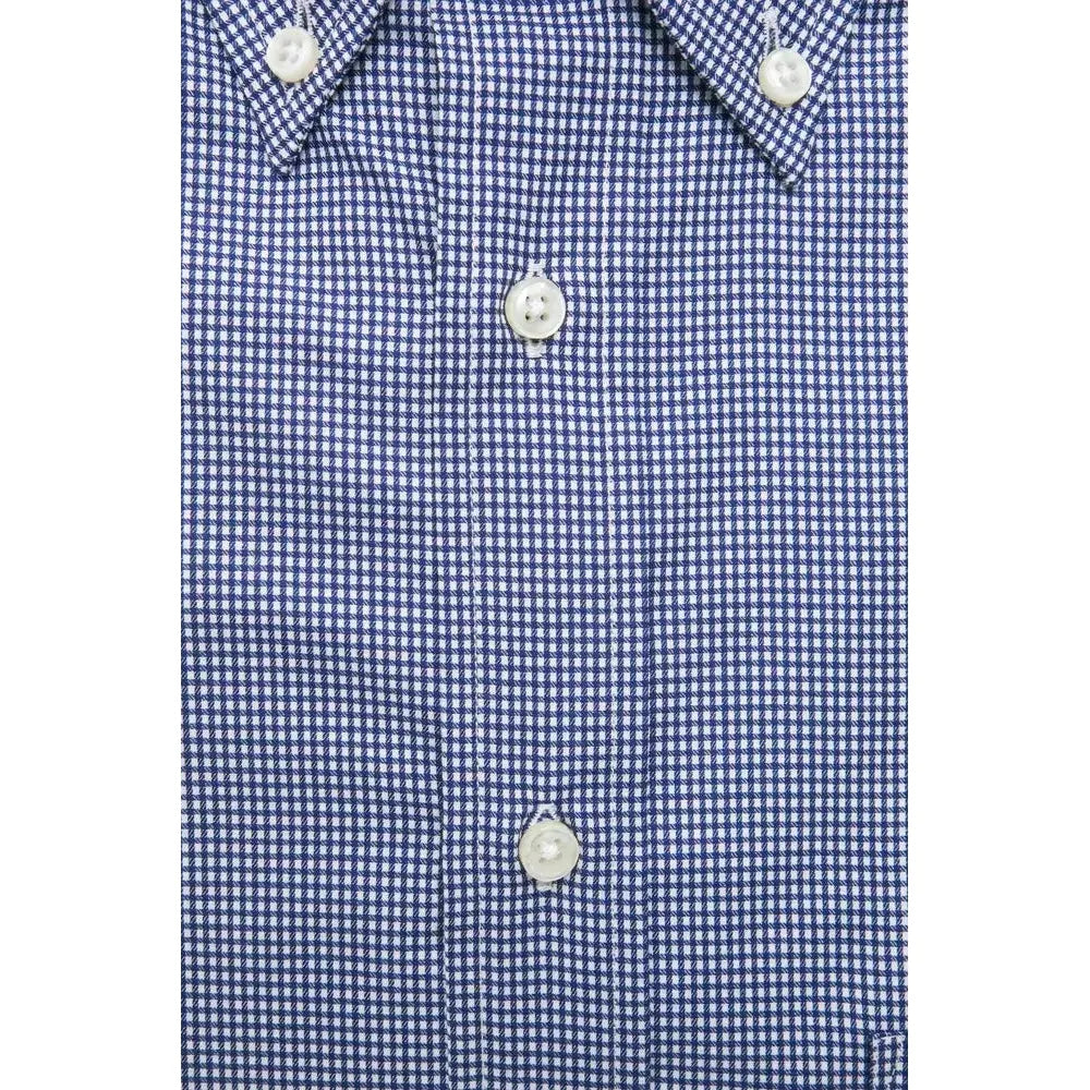 Robert Friedman Blue Cotton Shirt