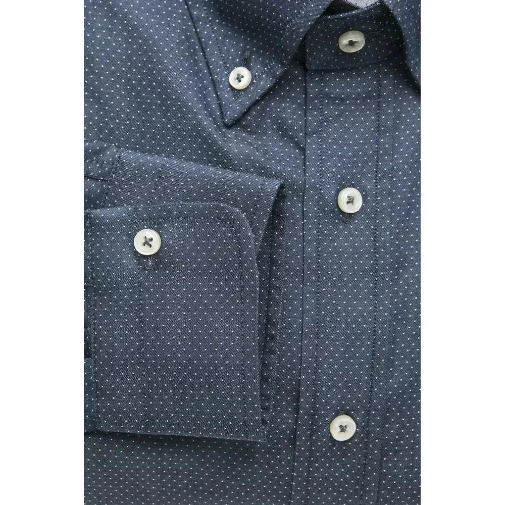 Robert Friedman Blue Cotton Shirt