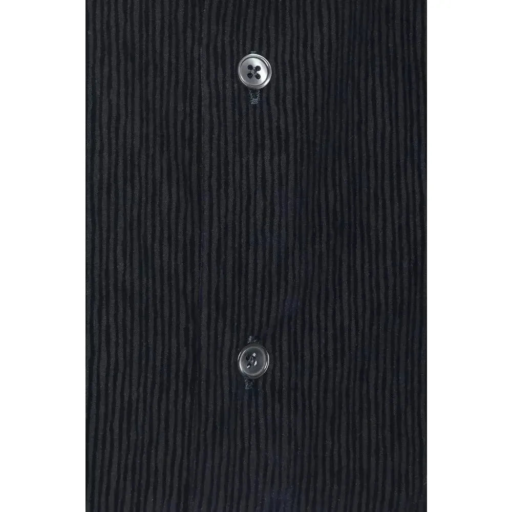 Robert Friedman Black Cotton Shirt