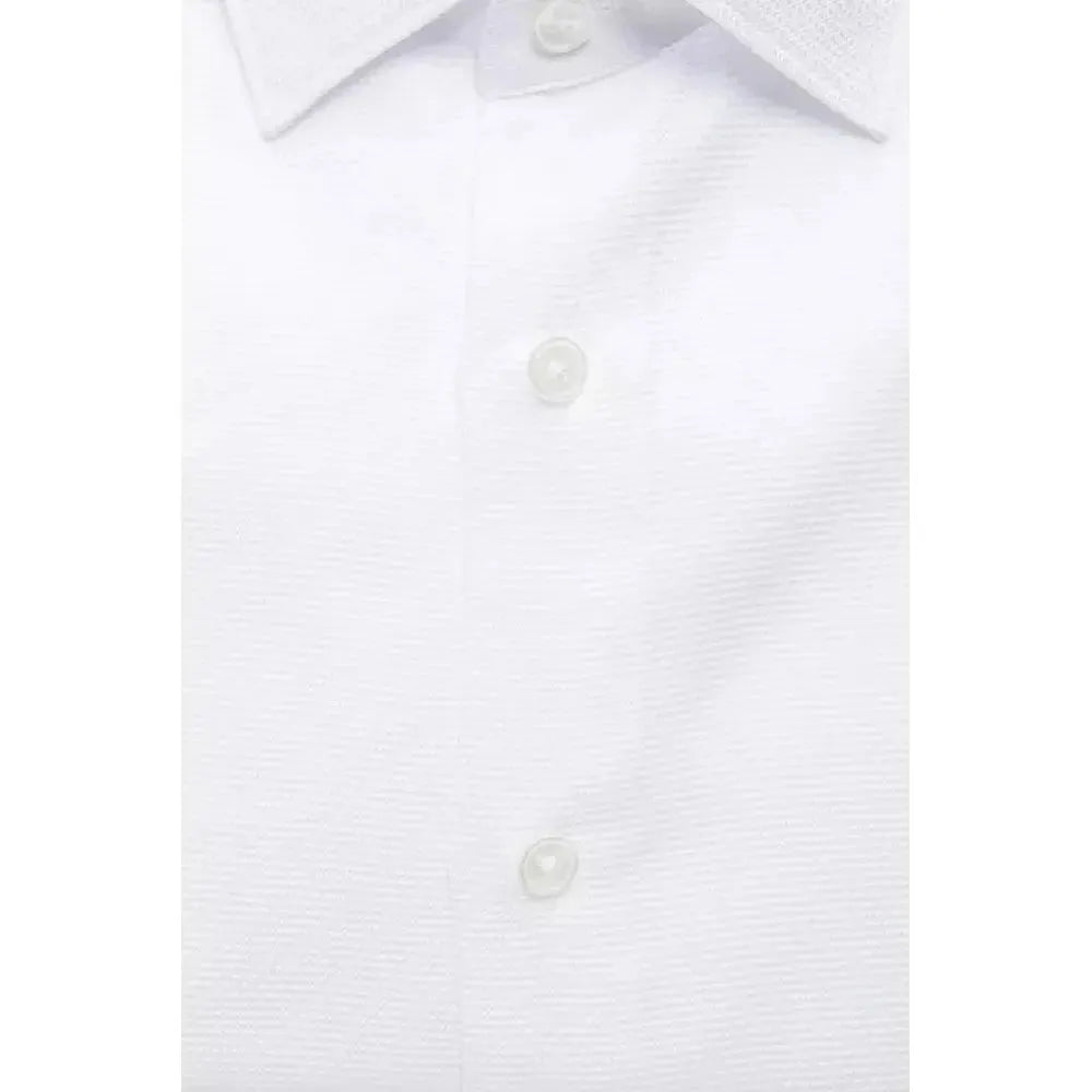 Robert Friedman White Cotton Shirt
