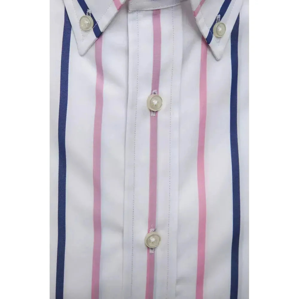 Robert Friedman White Cotton Shirt