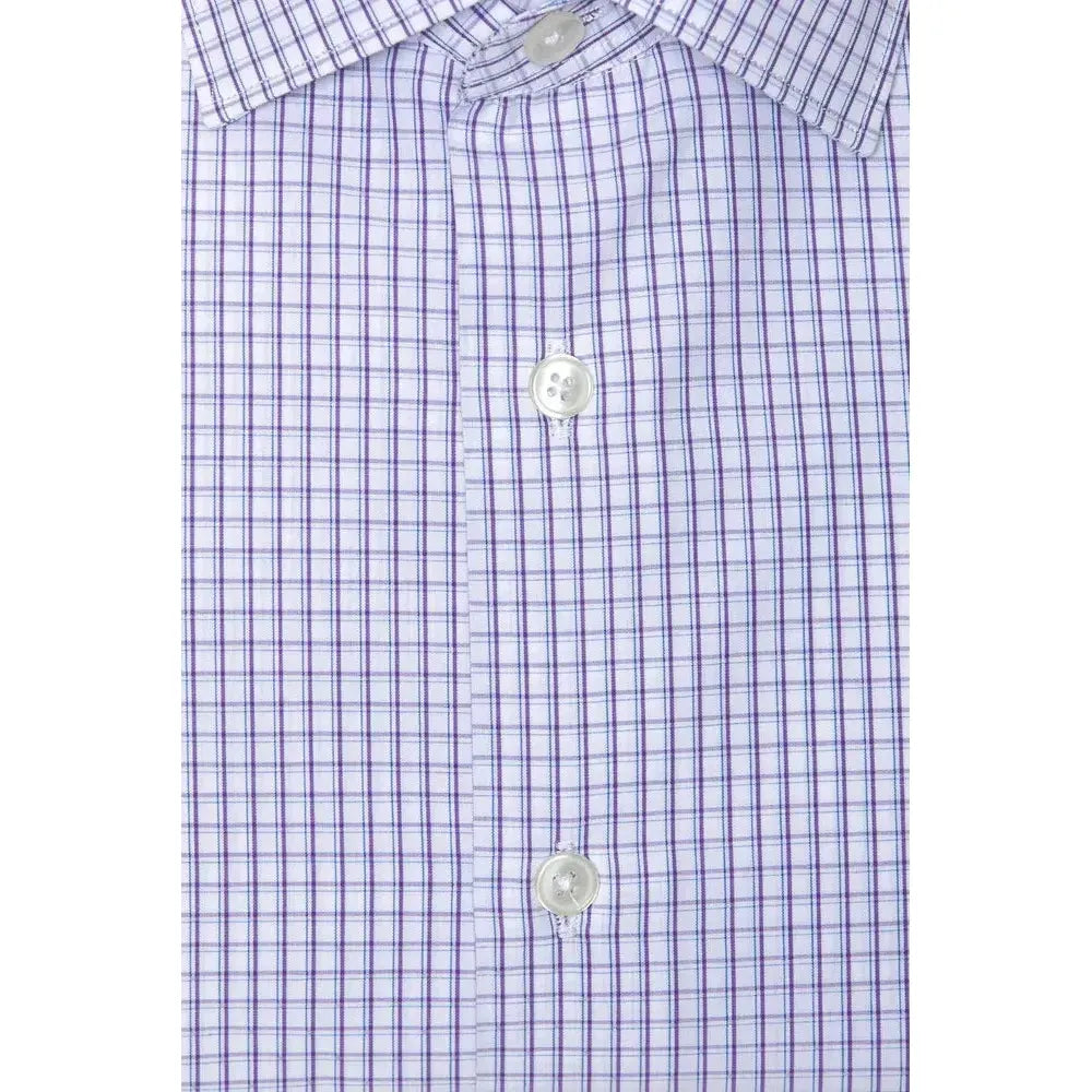 Robert Friedman Burgundy Cotton Shirt