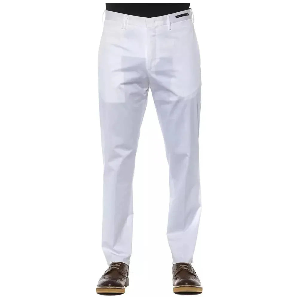 PT Torino White Cotton Pant