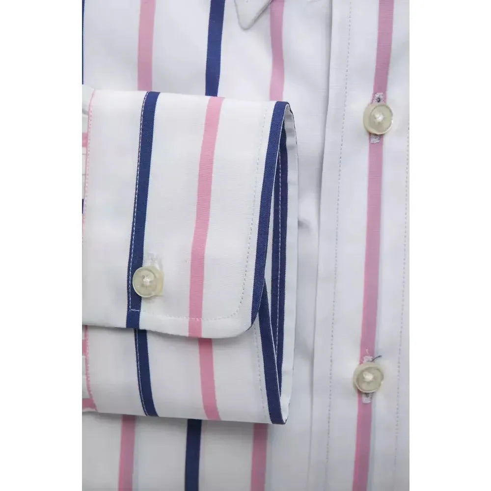 Robert Friedman White Cotton Shirt