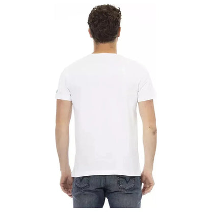 Trussardi Action White Cotton Men's T-Shirt