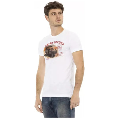 Trussardi Action White Cotton Men's T-Shirt