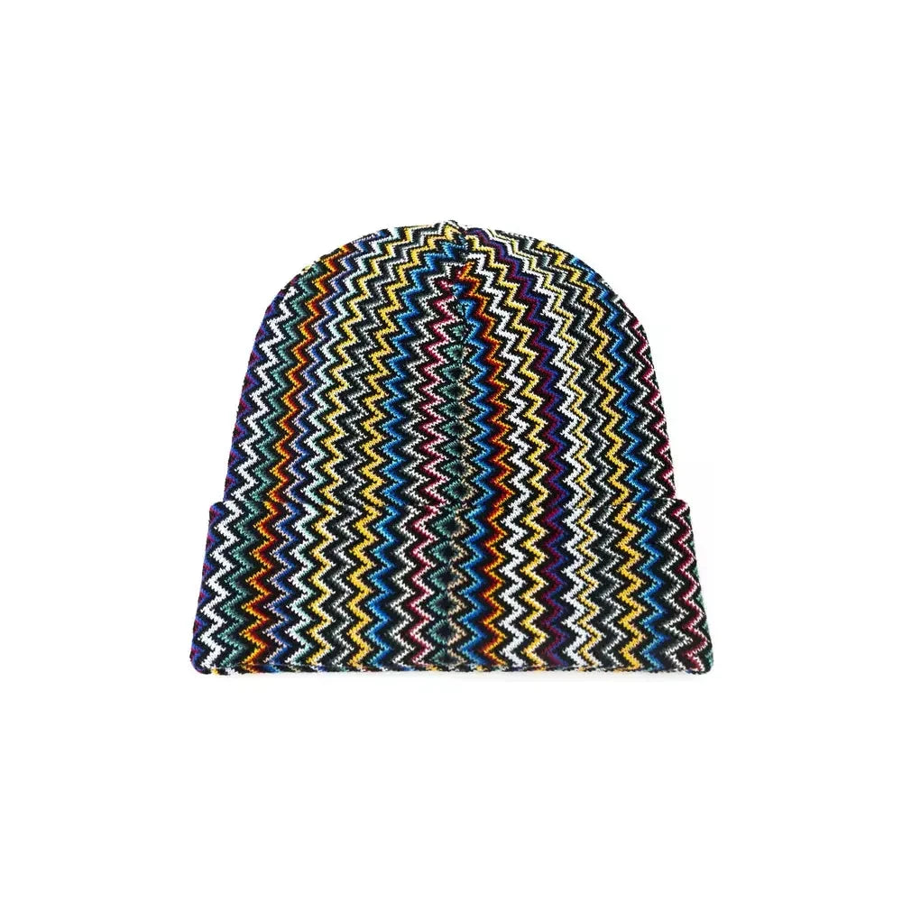 Missoni Multicolor Wool Men Hat
