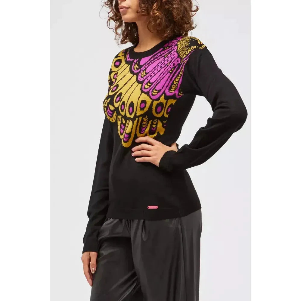 Custo Barcelona Black Wool Sweater