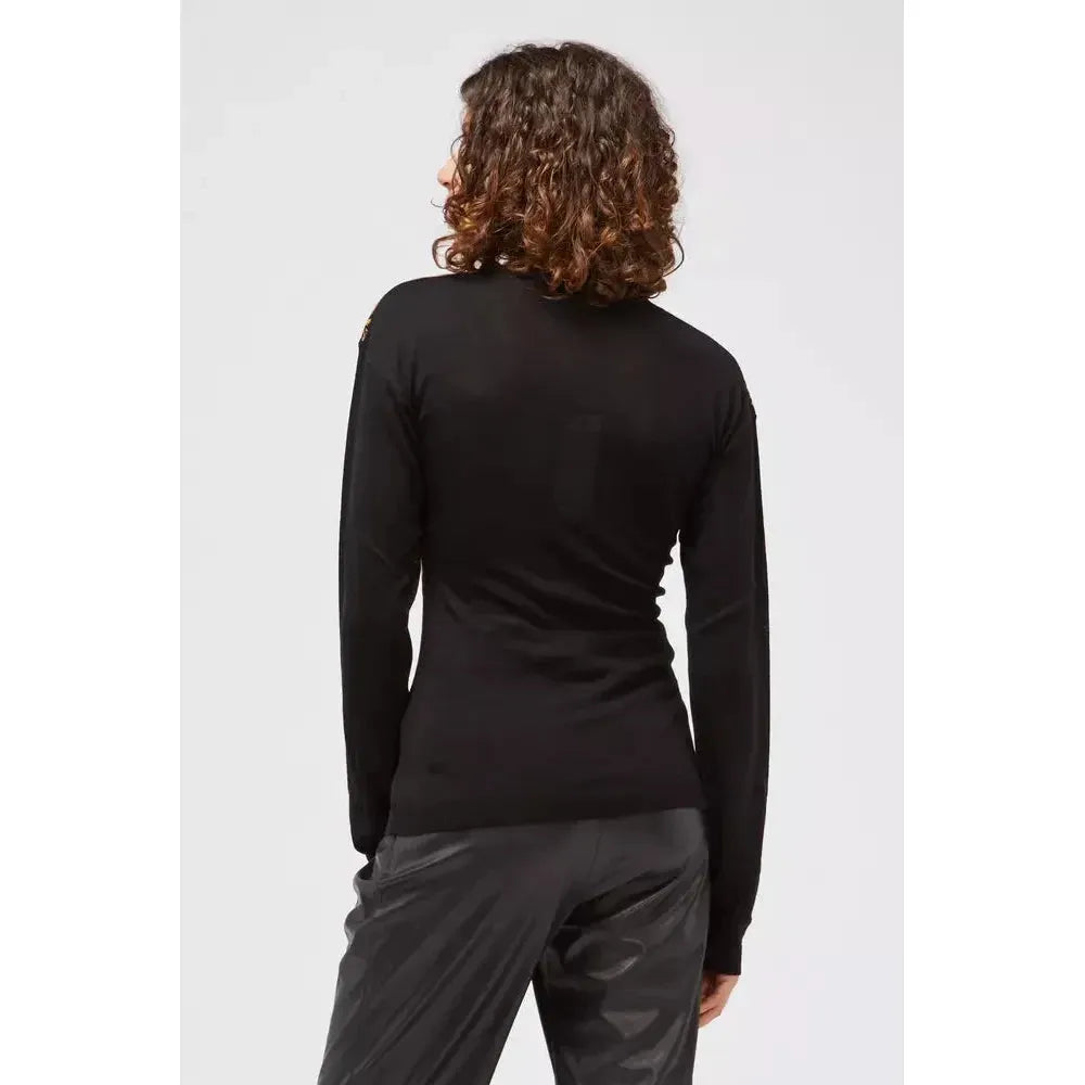 Custo Barcelona Black Wool Sweater