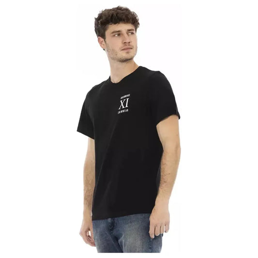 Bikkembergs Black Cotton Men's T-Shirt BI-22063-S