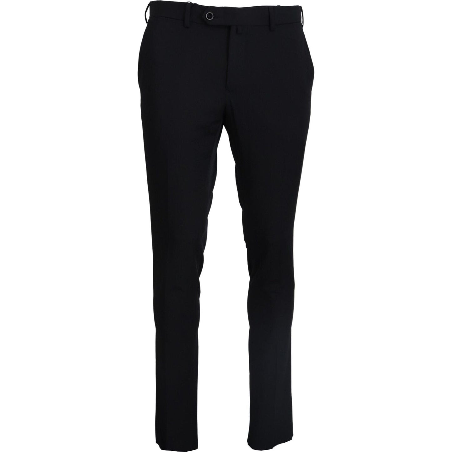 Domenico Tagliente Black Tapered Dress Formal Pants PAN74147 - 58