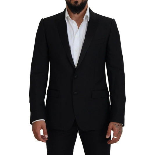 Dolce & Gabbana Black Slim Fit Formal Martini Blazer KOS2125- 50