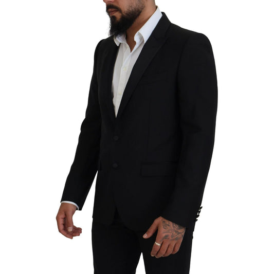 Dolce & Gabbana Black Slim Fit Formal Martini Blazer KOS2125- 50