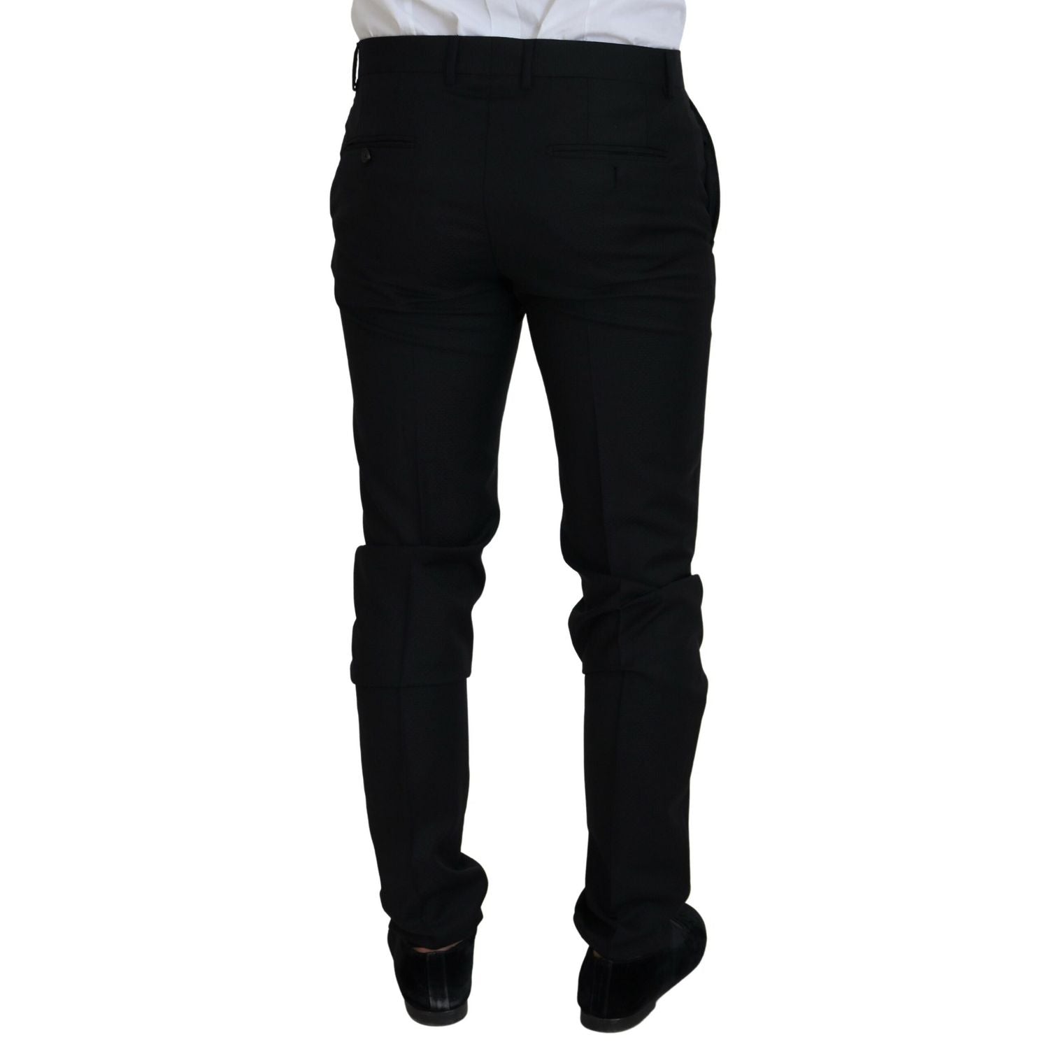 Dolce & Gabbana Black Single Breasted 2 Piece MARTINI Suit