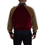 Dolce & Gabbana Multicolor Cotton Collared Pullover Sweater TSH83602 - 48